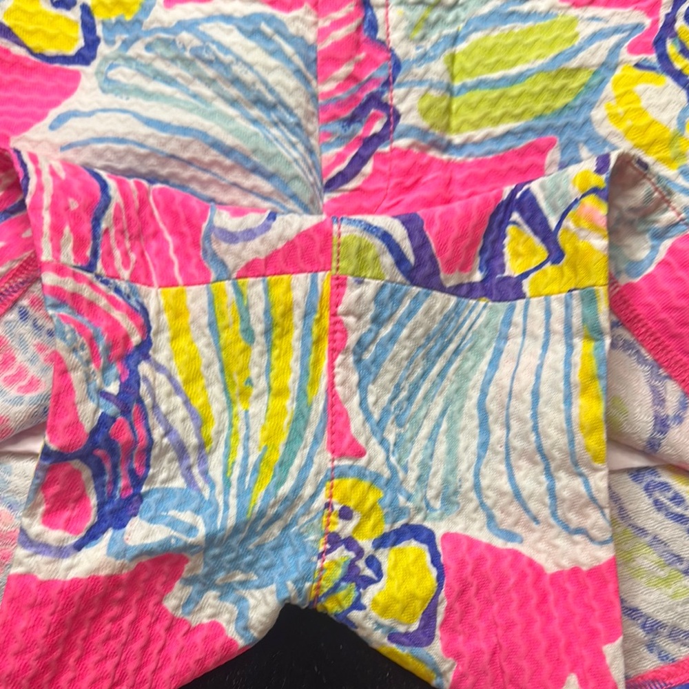 Lilly Pulitzer Pink and Yellow Shorts - Picture 7 of 8